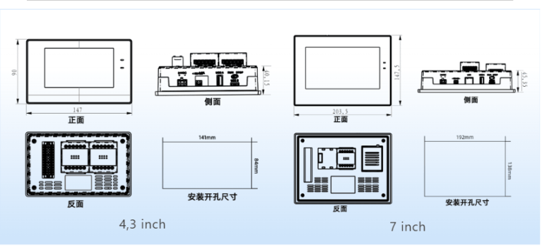 Màn hình HMI tích hợp PLC GT 