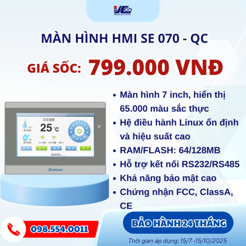  PLC SAMKOON VÀ HMI SAMKOON