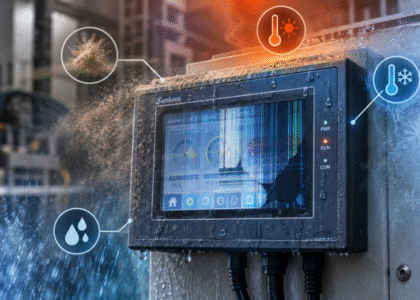 lỗi màn hình HMI bị lỗi cảm ứng