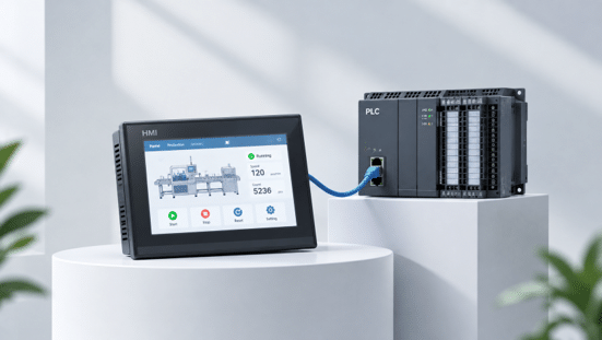 Màn hình HMI không giao tiếp với PLC