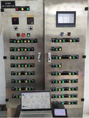 Giải pháp HMI cho hệ thống xử lý nước thải từ Kỹ Thuật Vô Cực