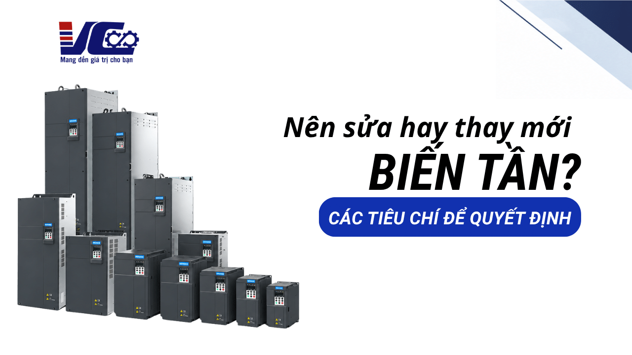 Nên sửa hay thay mới biến tần