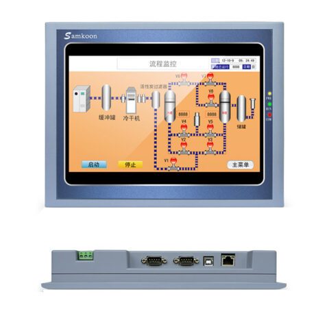 Màn hình HMI đóng vai trò gì trong hệ thống xử lý nước thải?