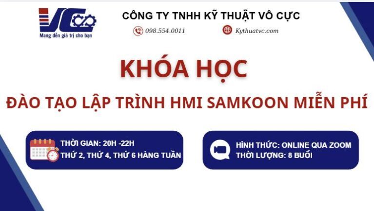 Tham khảo tài liệu tự học lập trình HMI cơ bản cho người mới từ Kỹ Thuật Vô Cực